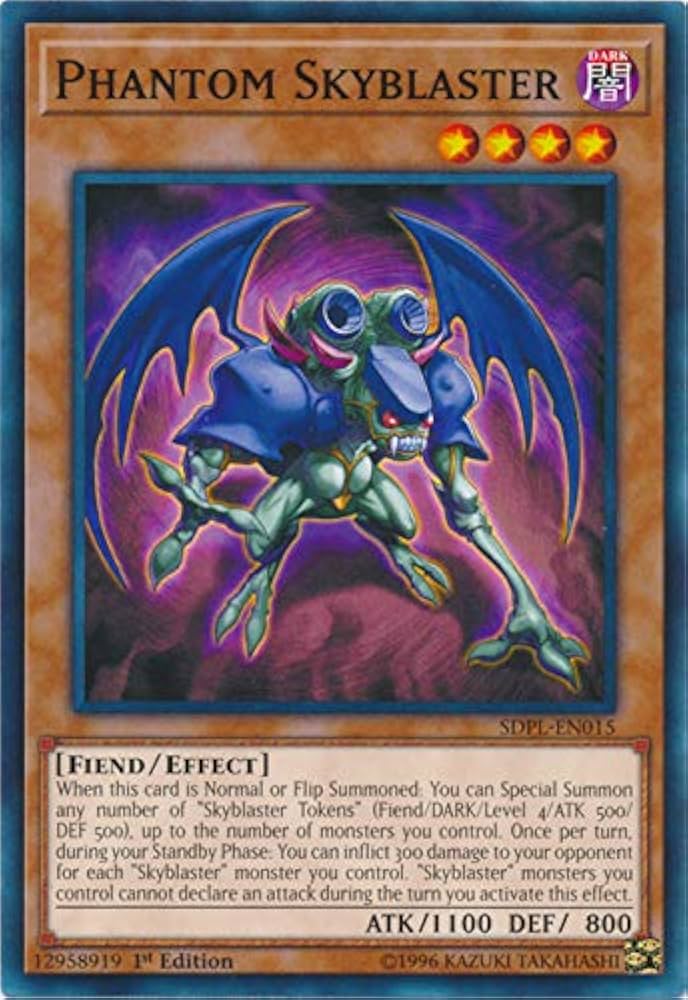 Amazon.com: Yu-Gi-Oh! - Phantom Skyblaster - SDPL-EN015